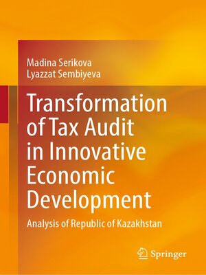 cover image of Transformation of Tax Audit in Innovative Economic Development